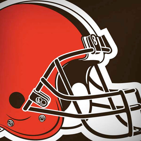 NFL Cleveland Browns Large Logo Dell Alienware Skin